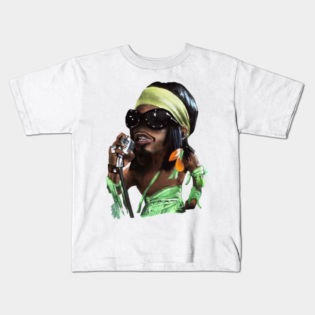 Andre 3000! (Legendz) Kids T-Shirt by ericjueillustrates